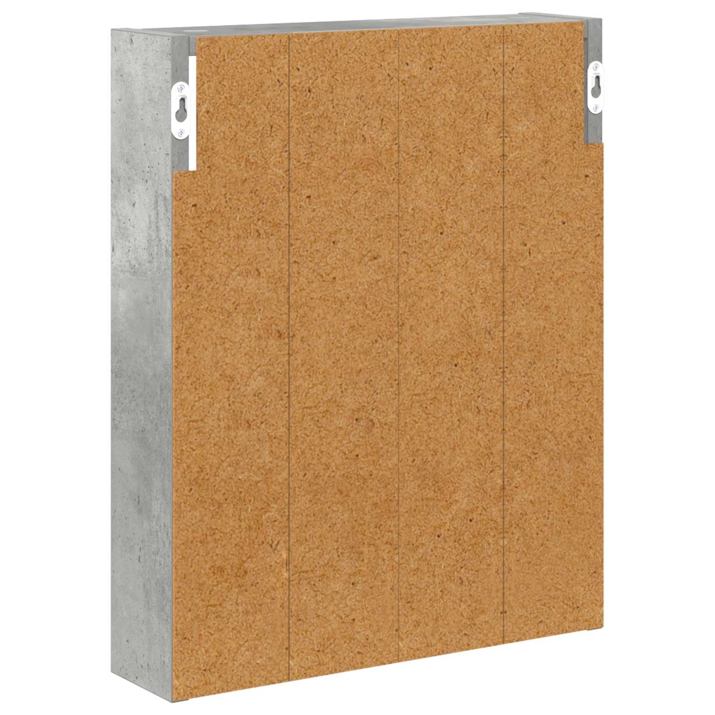 Armadio da bagno a muro Grigio Cemento 40 x 10 x 50 cm | homemem39