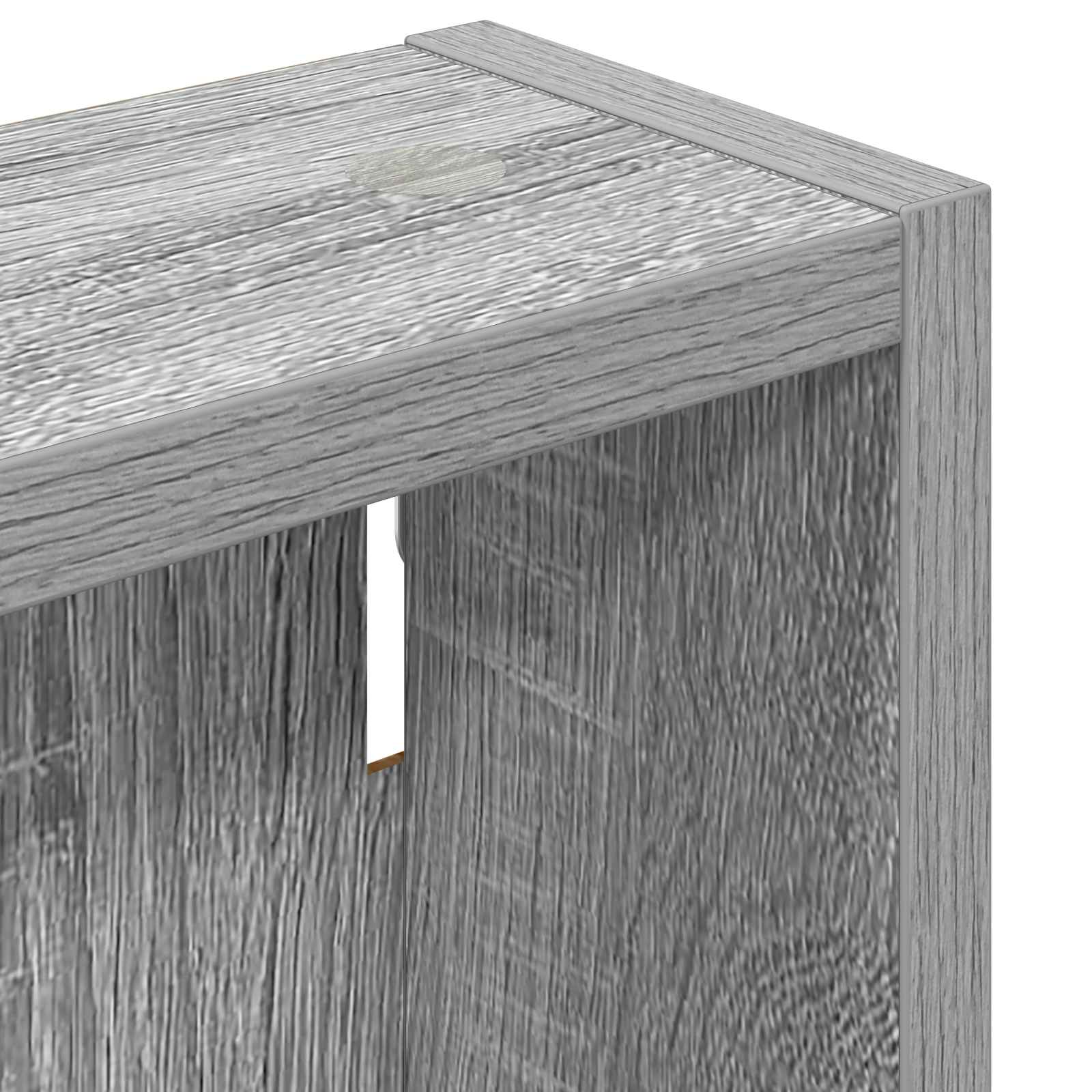 Armadio da bagno a muro Sonoma grigia 40 x 10 x 50 cm | homemem39