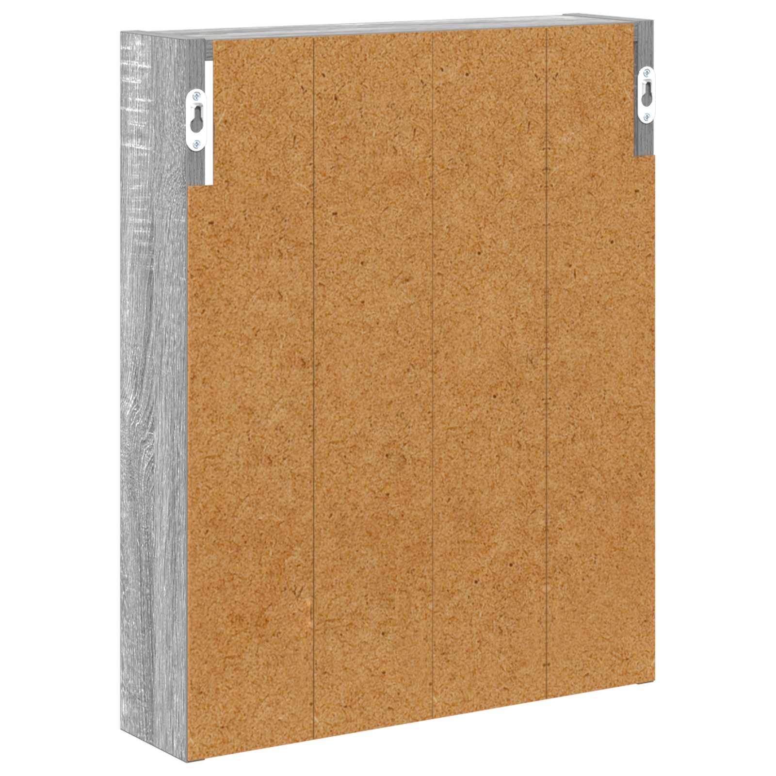Armadio da bagno a muro Sonoma grigia 40 x 10 x 50 cm | homemem39