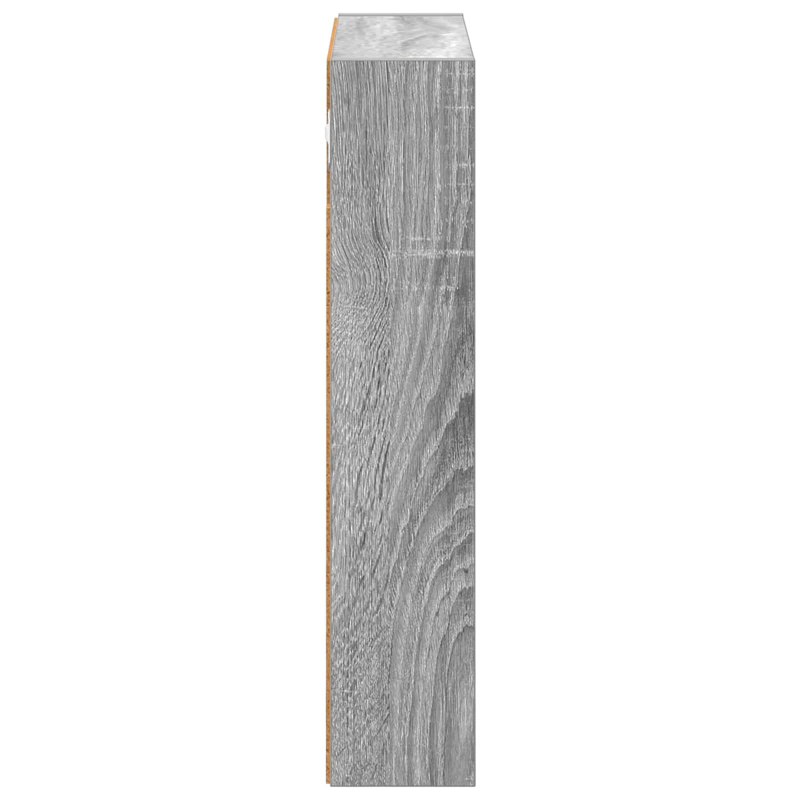 Armadio da bagno a muro Sonoma grigia 40 x 10 x 50 cm | homemem39
