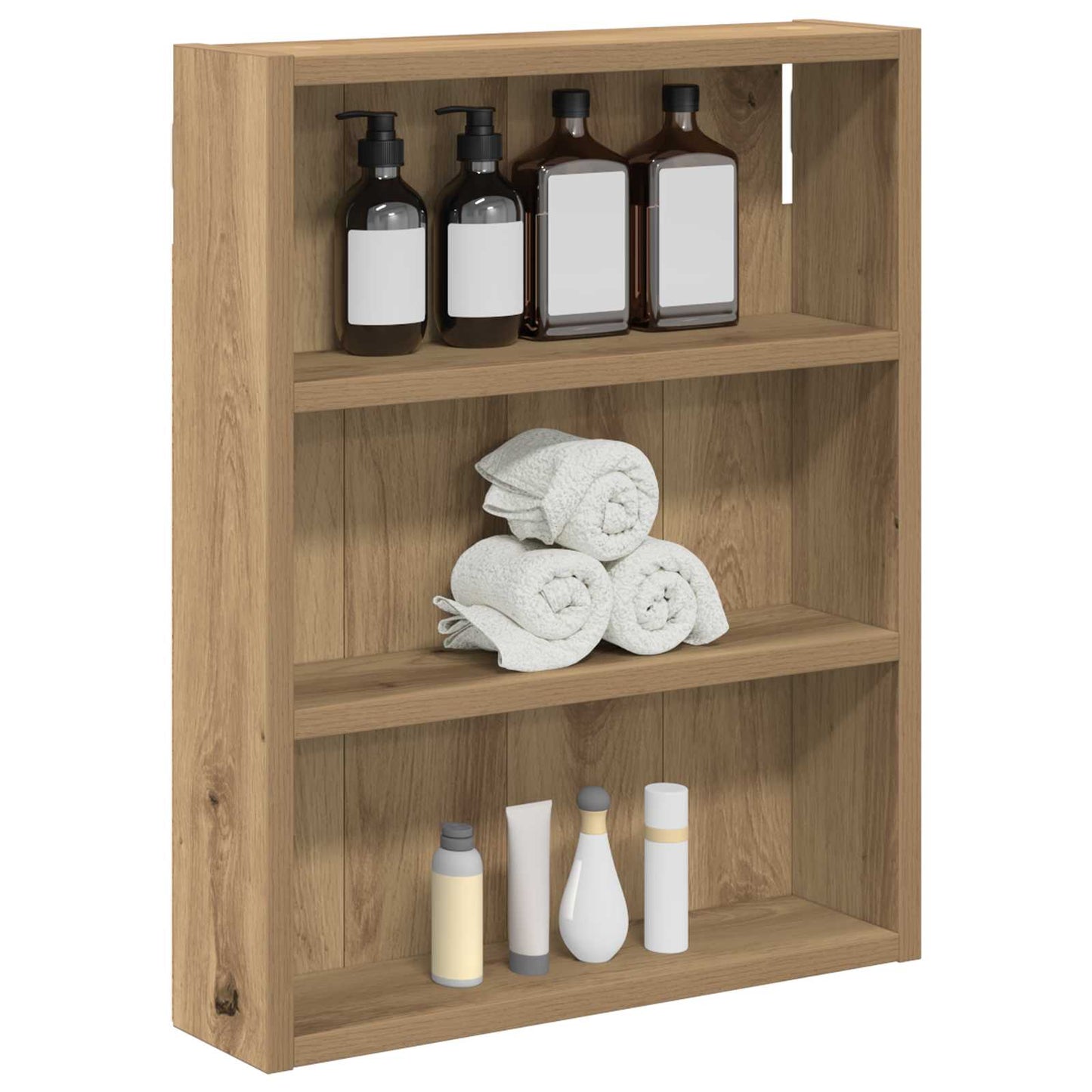 Armadio da bagno a muro Rovere Artigianale 40 x 10 x 50 cm | homemem39