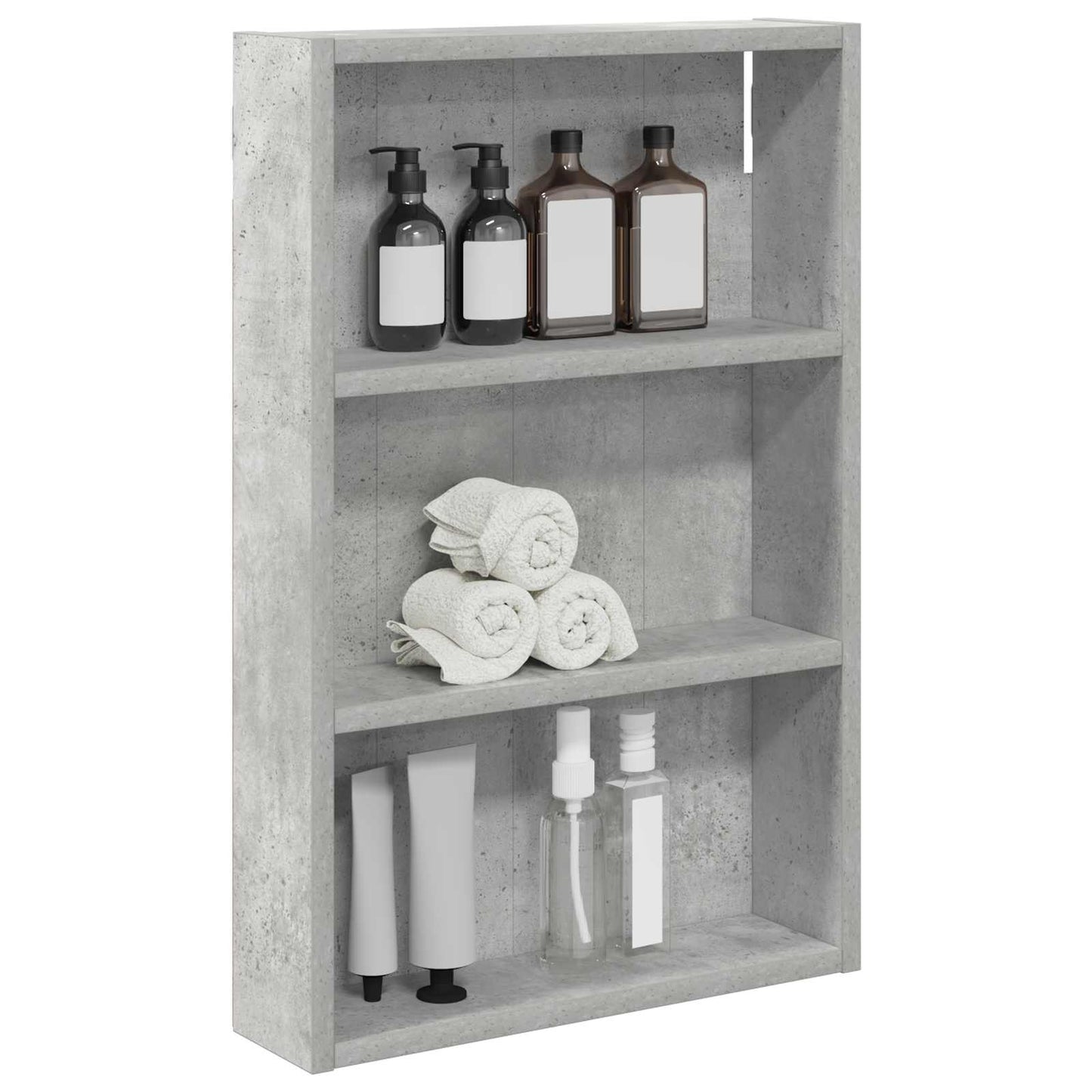 Armadio da bagno a muro Grigio Cemento 40 x 10 x 60,5 cm | homemem39