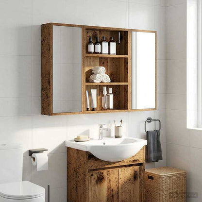 Armadio da bagno a muro Legno vecchio 40 x 10 x 60,5 cm | homemem39