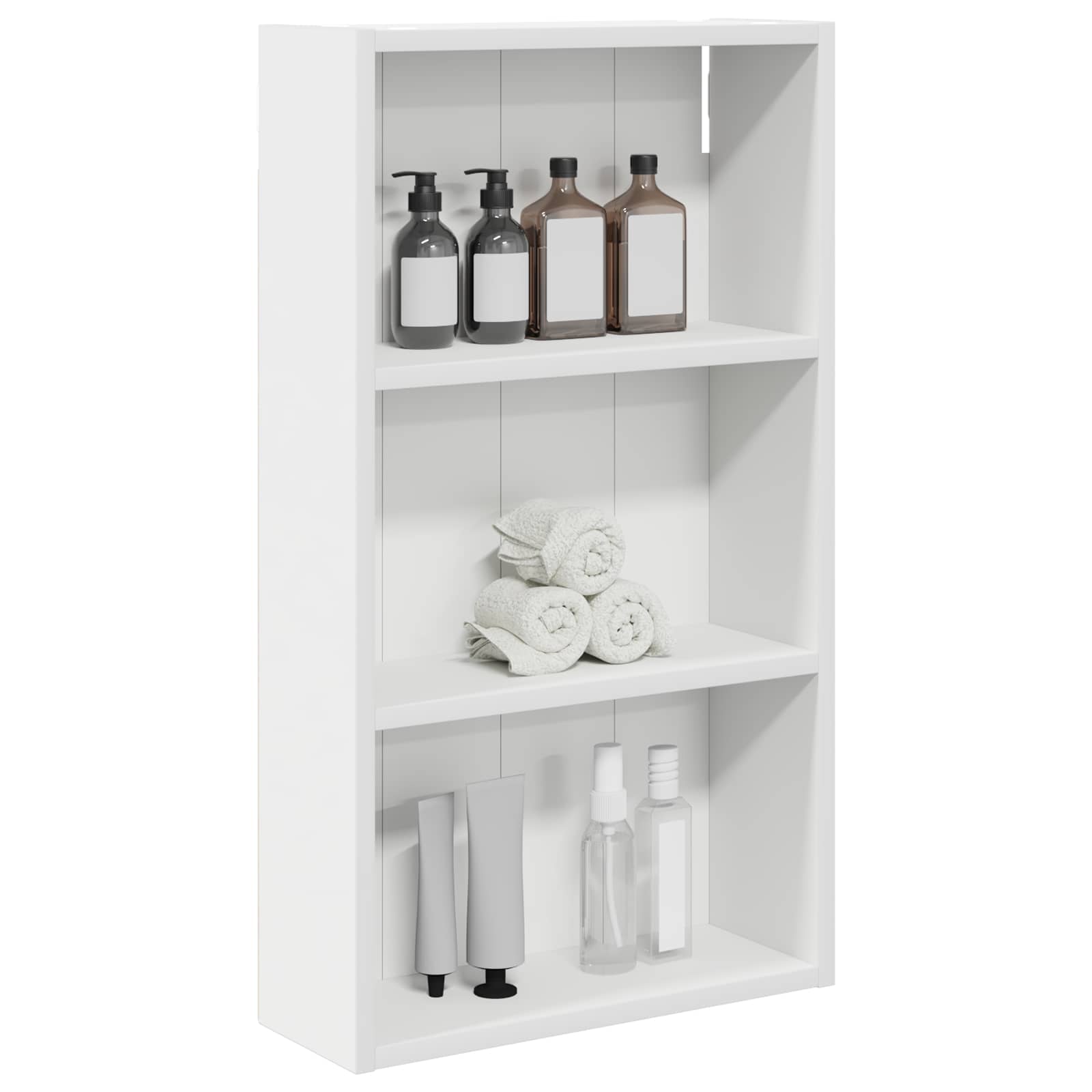 Armadio da bagno a muro con lo scaffale Bianco 40 x 14 x 70 cm | homemem39