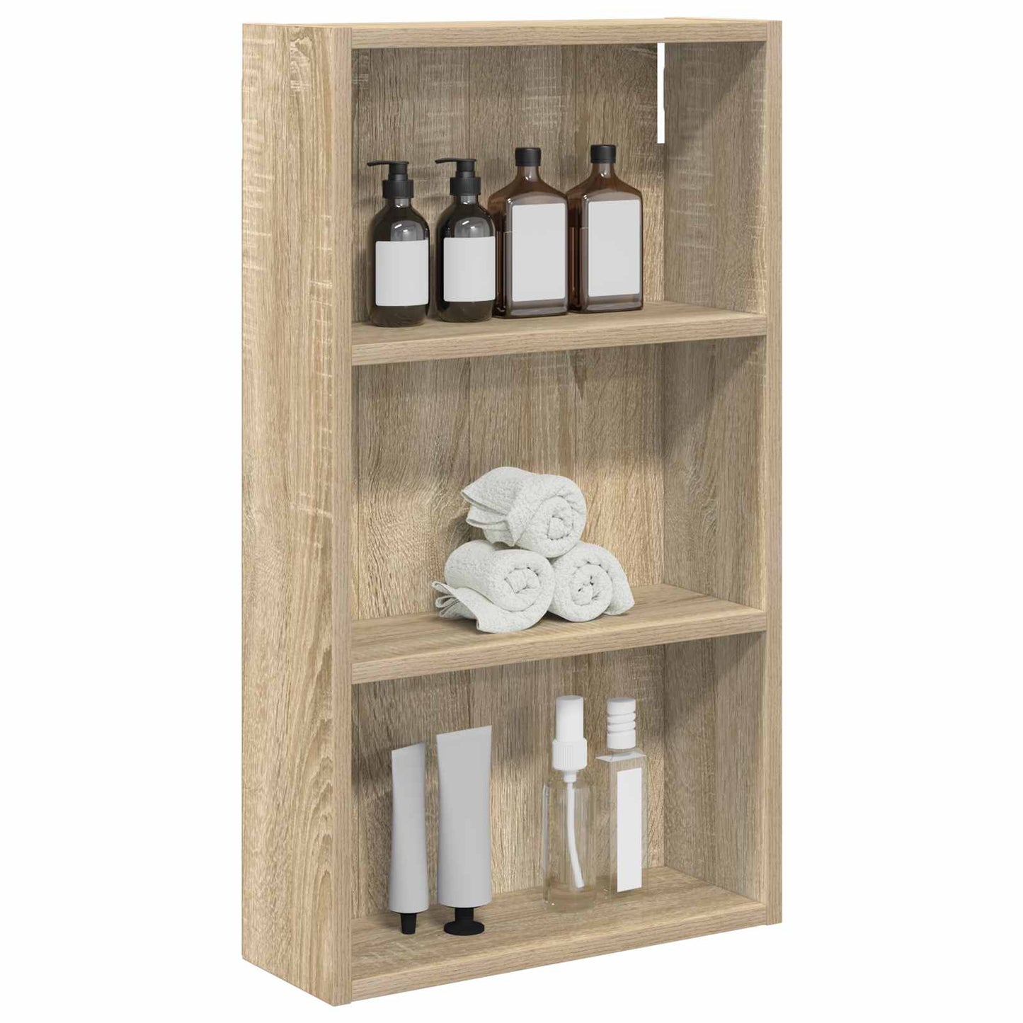 Armadio da bagno a muro Rovere Sonoma 40 x 14 x 70 cm | homemem39