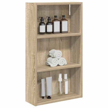 Armadio da bagno a muro Rovere Sonoma 40 x 14 x 70 cm | homemem39