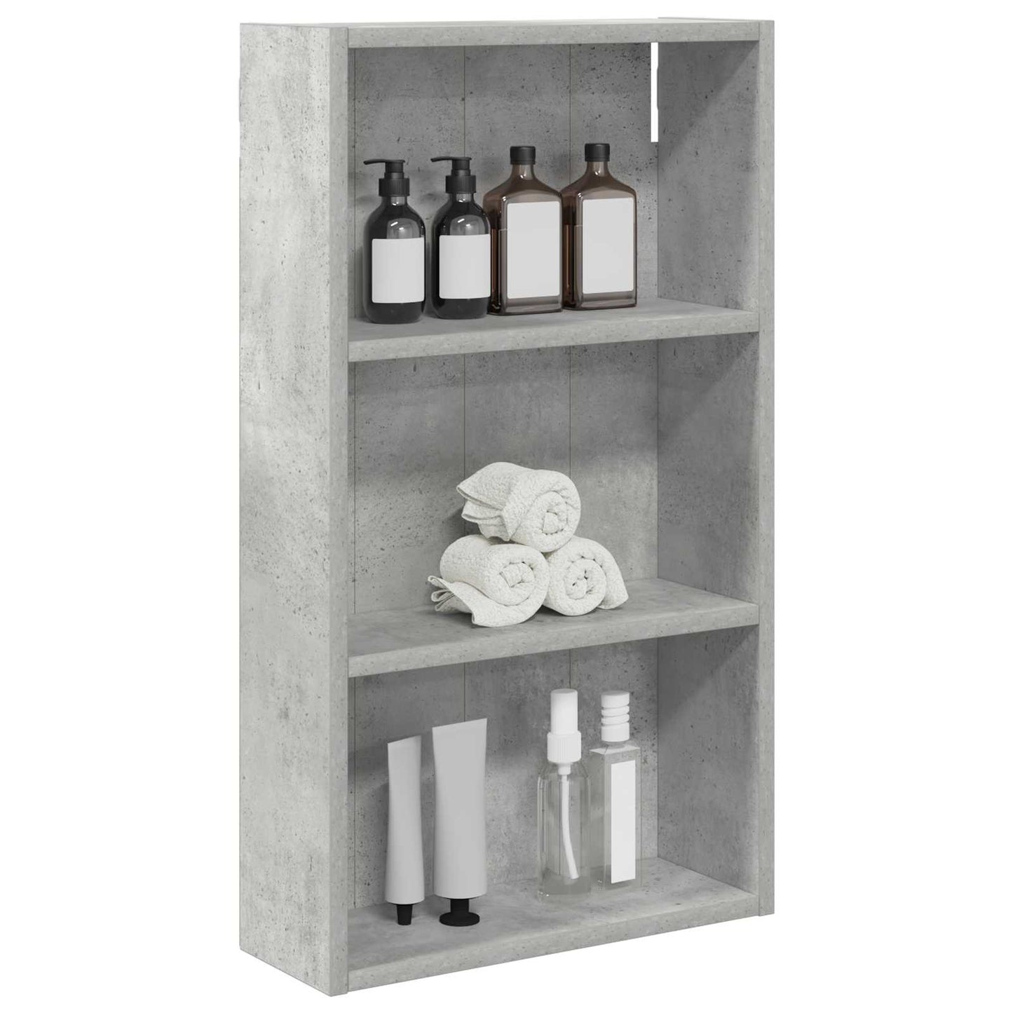 Armadio da bagno a muro Grigio Cemento 40 x 14 x 70 cm | homemem39