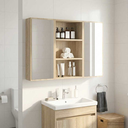 Armadio da bagno a muro Rovere Sonoma 40 x 16 x 62,5 cm | homemem39