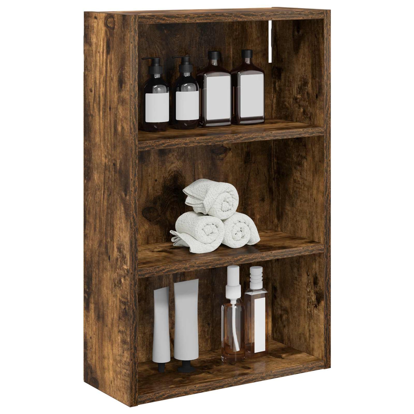Armadio da bagno a muro Quercia Affumicata 40 x 16 x 62,5 cm | homemem39