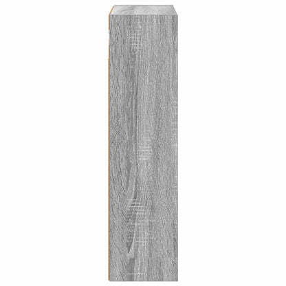 Armadio da bagno a muro Sonoma grigia 40 x 16 x 62,5 cm