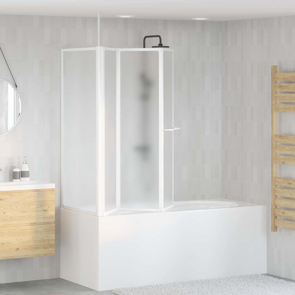 Schermo da Bagno Glassato 120 x 70 x 137 cm