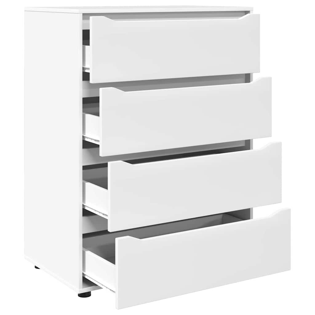 Armadi di Stoccaggio Bianco 80 x 48 x 105 cm Legno multistrato | homemem39
