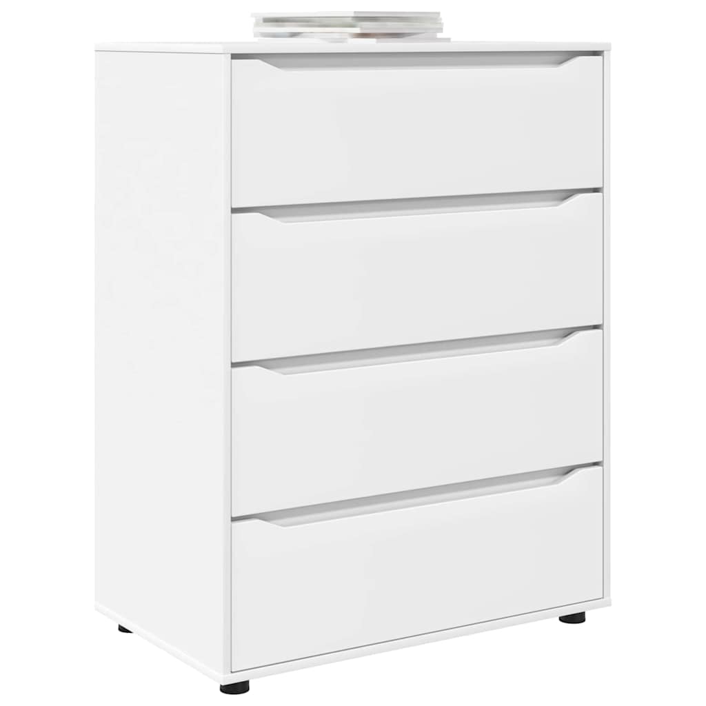 Armadi di Stoccaggio Bianco 80 x 48 x 105 cm Legno multistrato | homemem39