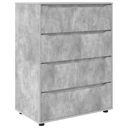 Armadi di Stoccaggio Grigio cemento 80 x 48 x 105 cm | homemem39