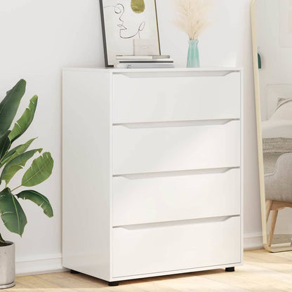 Armadi di Stoccaggio Bianco Lucido 80 x 48 x 105 cm | homemem39