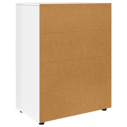 Armadi di Stoccaggio Bianco Lucido 80 x 48 x 105 cm | homemem39
