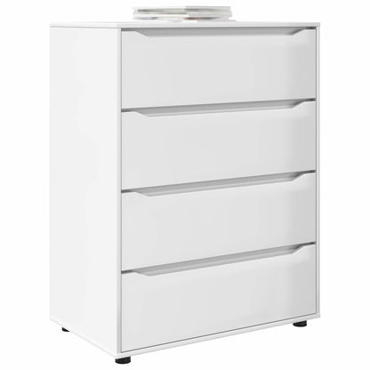 Armadi di Stoccaggio Bianco Lucido 80 x 48 x 105 cm | homemem39