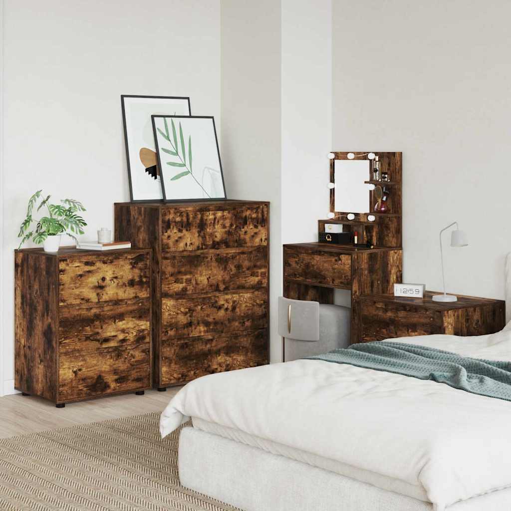 Armadi di Stoccaggio Rovere fumé 80 x 48 x 105 cm | homemem39