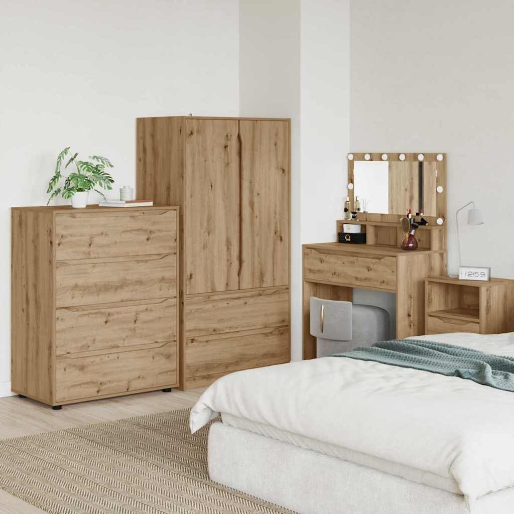 Armadi di Stoccaggio Rovere artigianale 80 x 48 x 105 cm | homemem39