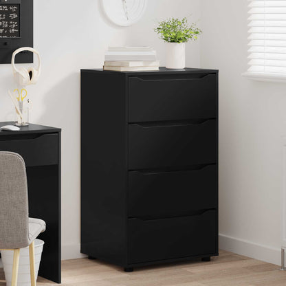 Armadi di Stoccaggio 60 x 48 x 105 cm Legno ingegnerizzato Nero