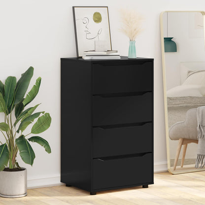 Armadi di Stoccaggio 60 x 48 x 105 cm Legno ingegnerizzato Nero