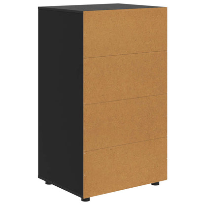 Armadi di Stoccaggio 60 x 48 x 105 cm Legno ingegnerizzato Nero