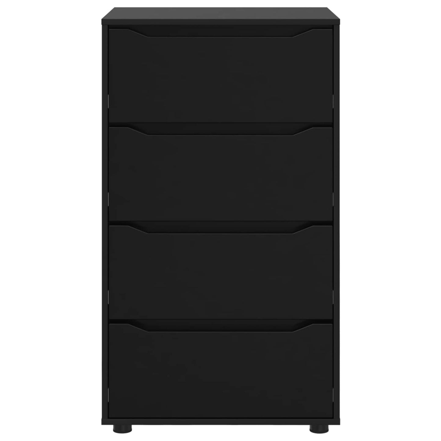 Armadi di Stoccaggio 60 x 48 x 105 cm Legno ingegnerizzato Nero