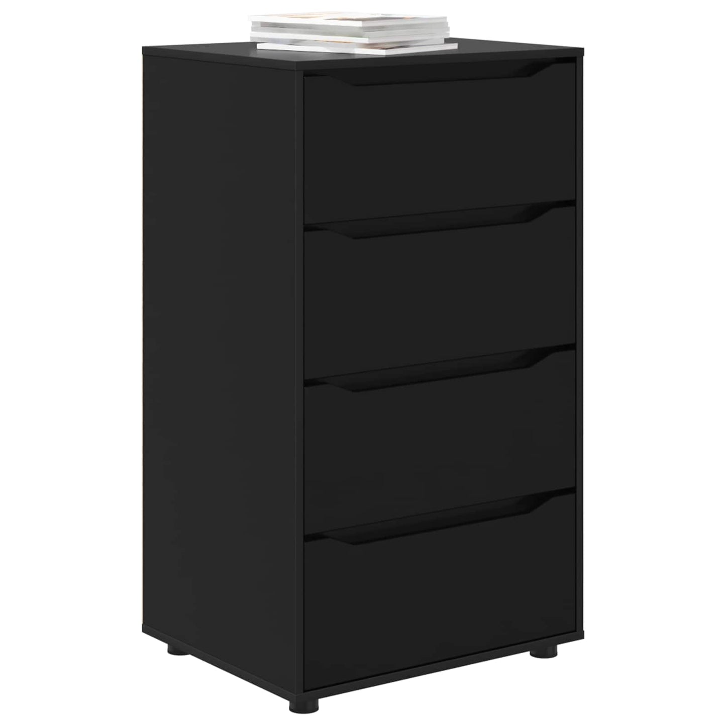 Armadi di Stoccaggio 60 x 48 x 105 cm Legno ingegnerizzato Nero