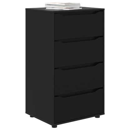 Armadi di Stoccaggio 60 x 48 x 105 cm Legno ingegnerizzato Nero