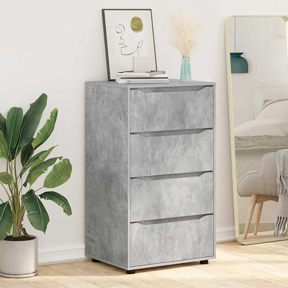 Armadi di Stoccaggio Grigio cemento 60 x 48 x 105 cm | homemem39