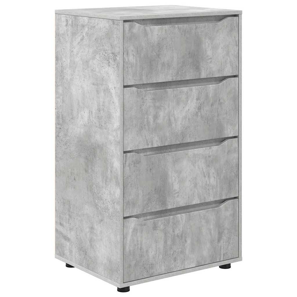 Armadi di Stoccaggio Grigio cemento 60 x 48 x 105 cm | homemem39