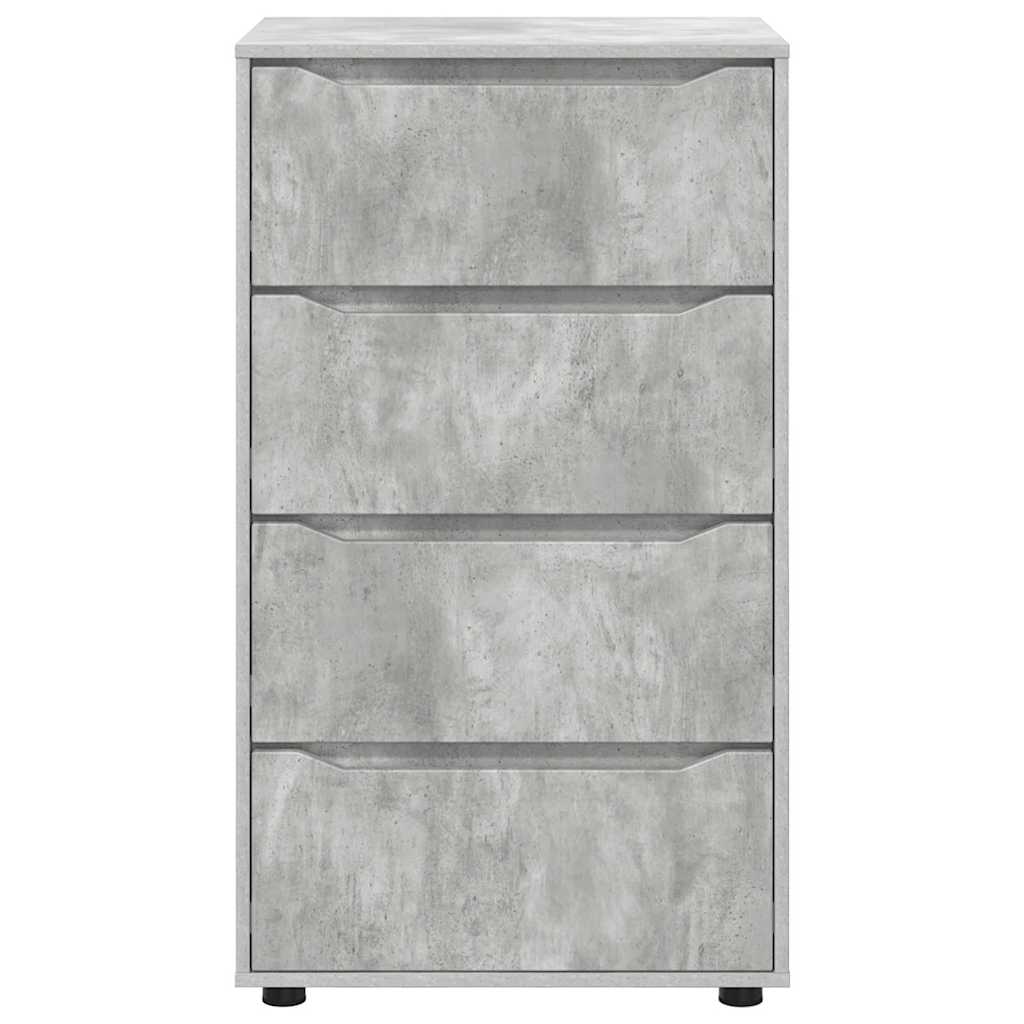 Armadi di Stoccaggio Grigio cemento 60 x 48 x 105 cm | homemem39