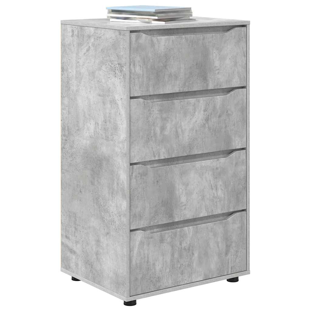 Armadi di Stoccaggio Grigio cemento 60 x 48 x 105 cm | homemem39