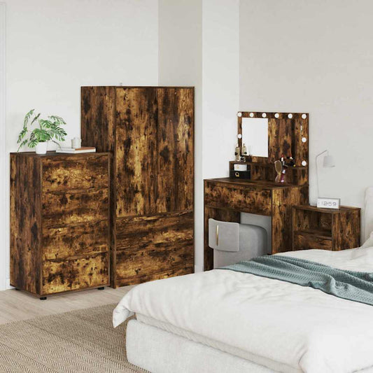 Armadi di Stoccaggio Rovere fumé 60 x 48 x 105 cm | homemem39
