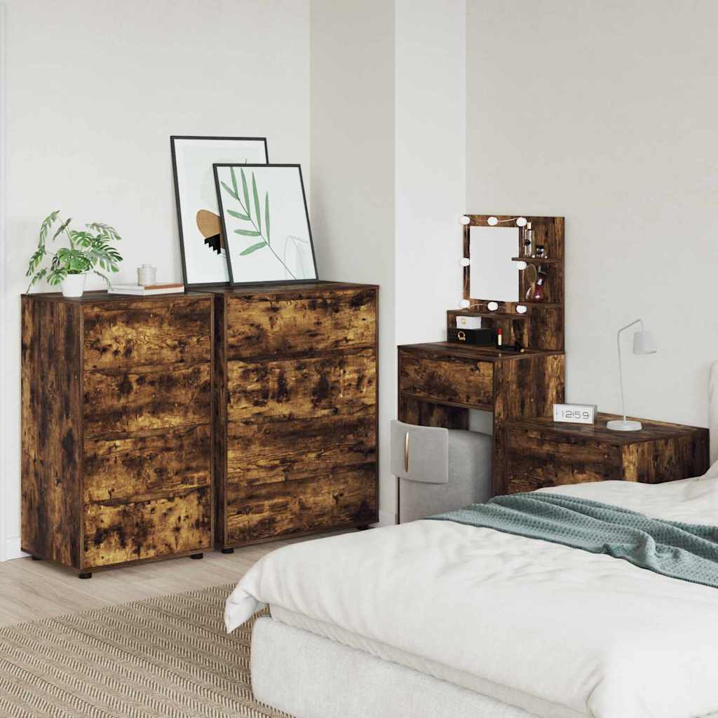 Armadi di Stoccaggio Rovere fumé 60 x 48 x 105 cm | homemem39