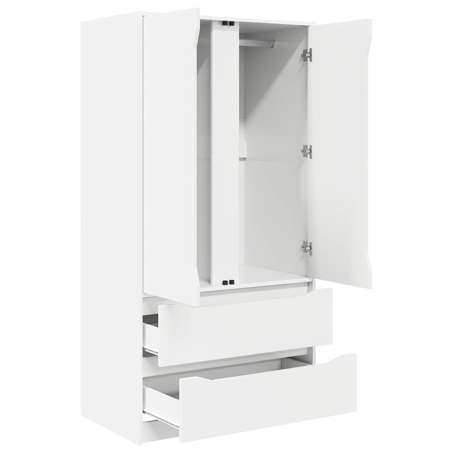 Guardaroba Bianco 79,5 x 49 x 156 cm Legno ingegnerizzato | homemem39
