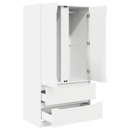 Guardaroba Bianco 79,5 x 49 x 156 cm Legno ingegnerizzato | homemem39