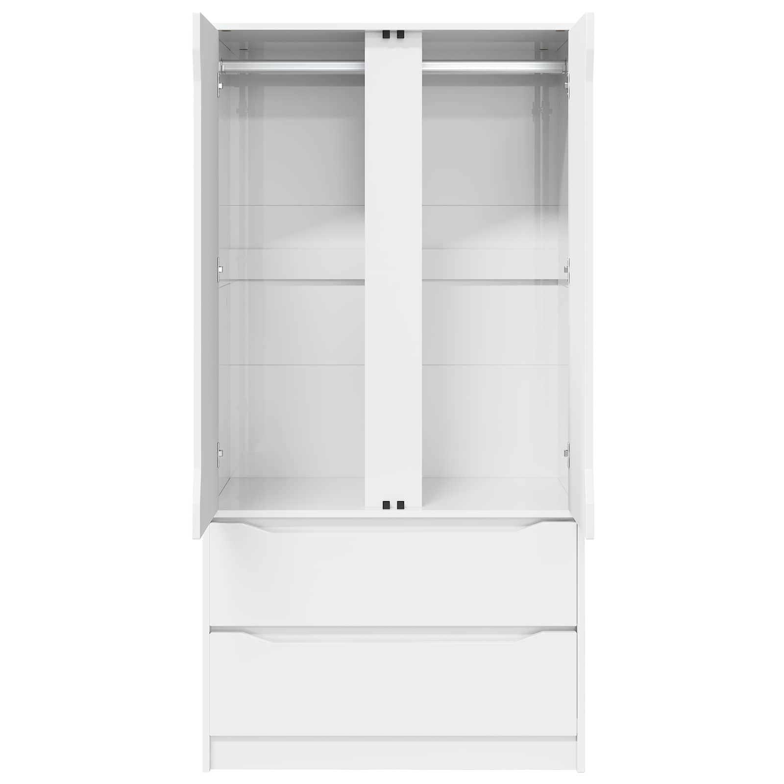 Guardaroba Bianco 79,5 x 49 x 156 cm Legno ingegnerizzato | homemem39