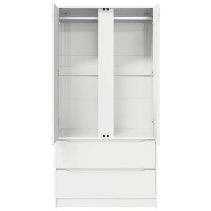 Guardaroba Bianco 79,5 x 49 x 156 cm Legno ingegnerizzato | homemem39