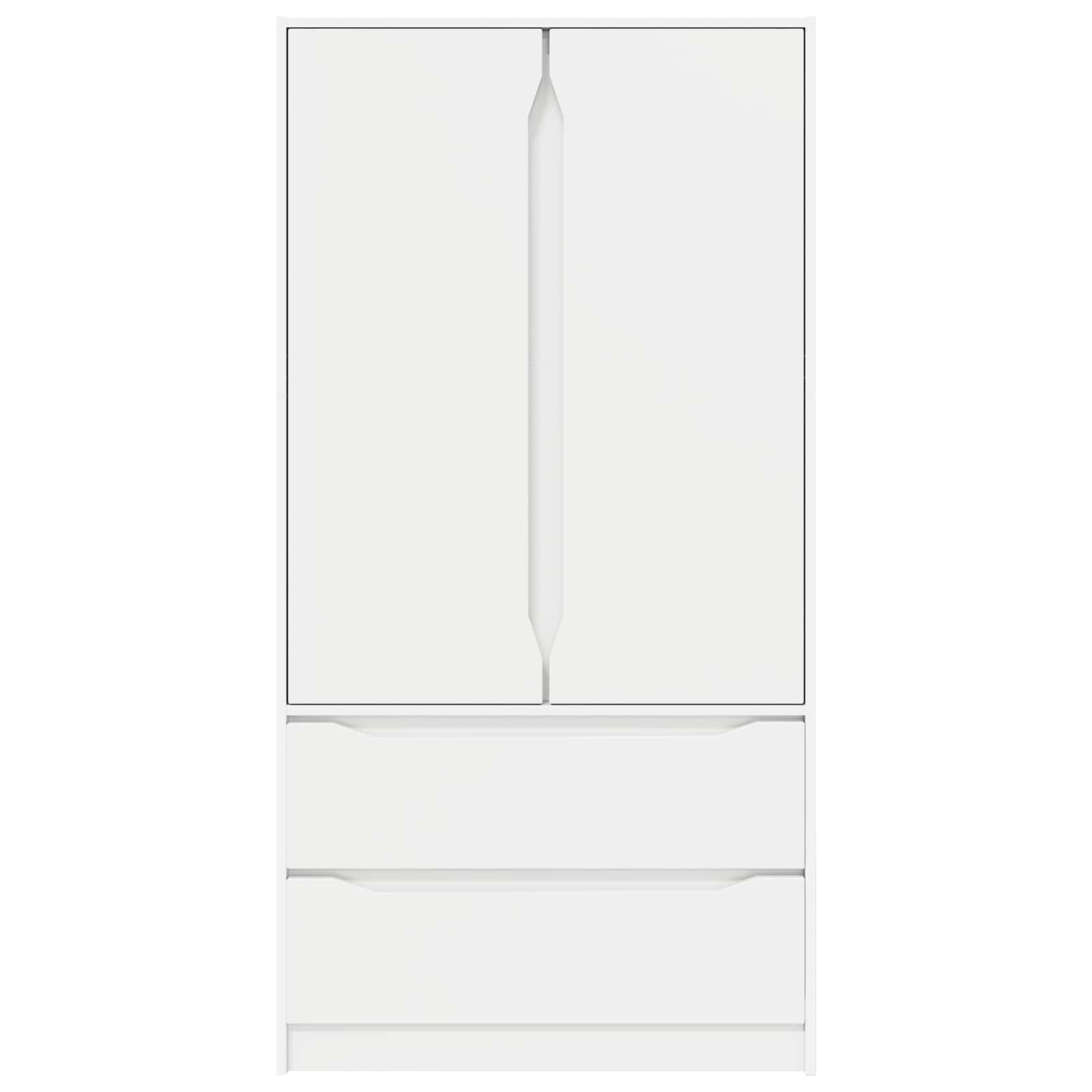 Guardaroba Bianco 79,5 x 49 x 156 cm Legno ingegnerizzato | homemem39
