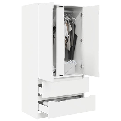 Guardaroba Bianco 79,5 x 49 x 156 cm Legno ingegnerizzato | homemem39