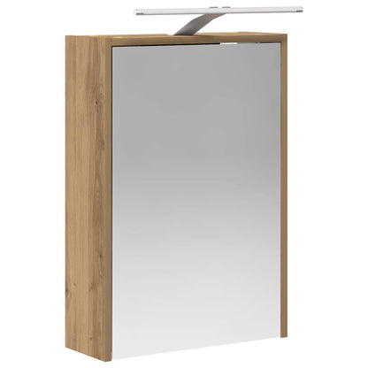 Set di Armadi da Bagno 5 pz Rovere Artigianale | homemem39
