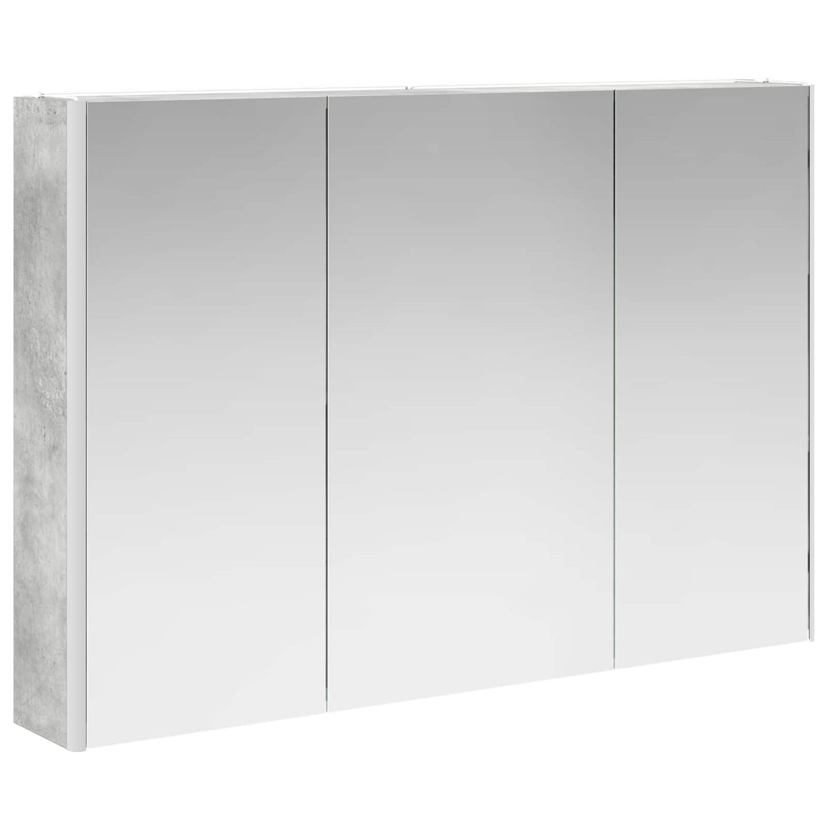 Set di Armadi da Bagno 4 pz Grigio Cemento Legno ingegnerizzato | homemem39