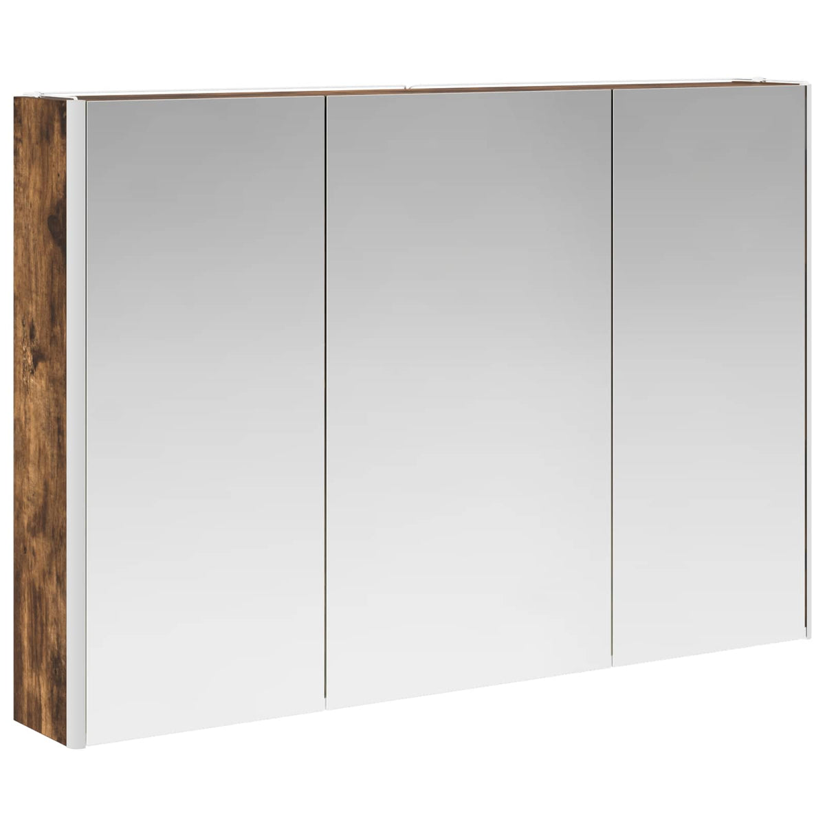 Set di mobili per il bagno 4 pz Rovere Fumo | homemem39