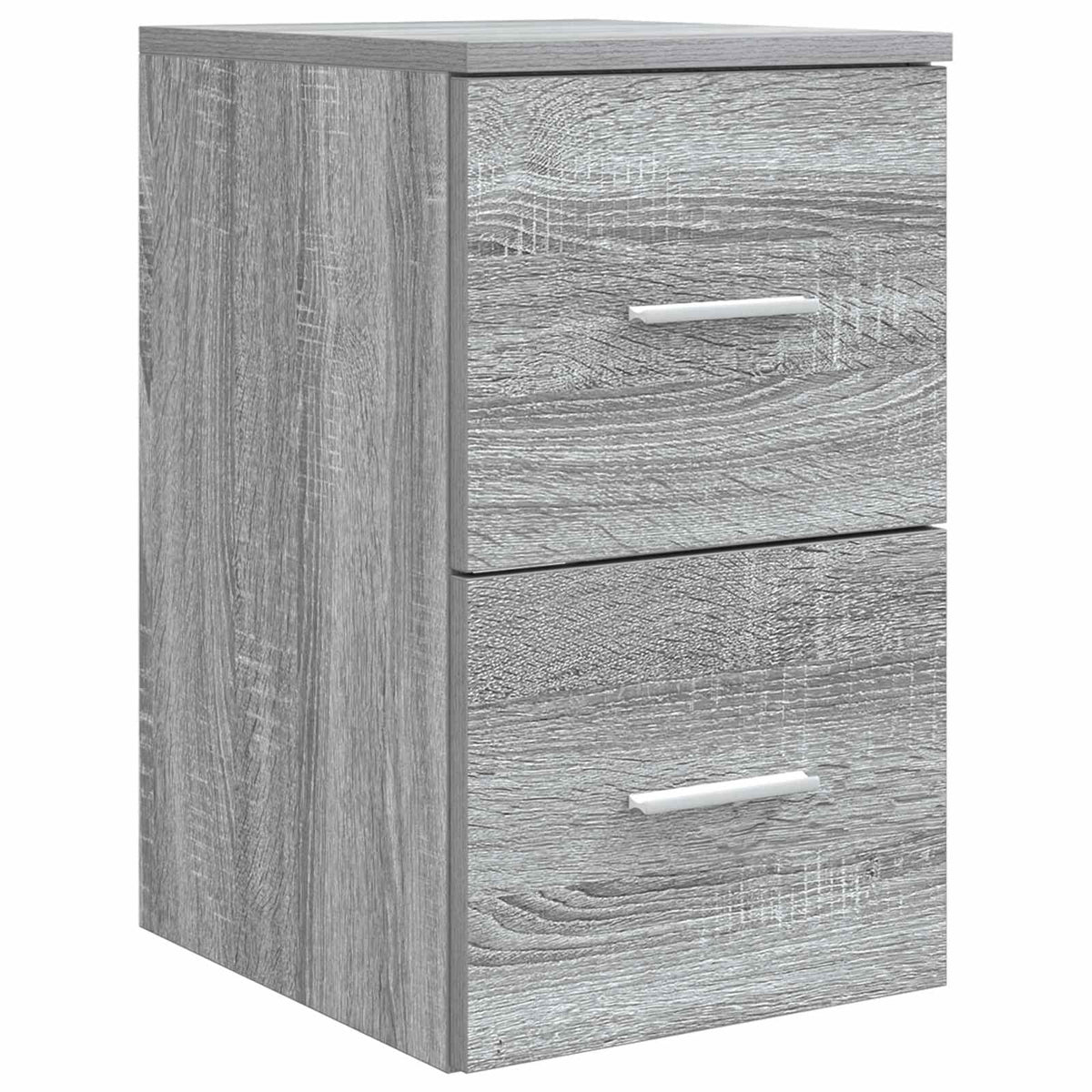 Set di mobili per il bagno 4 pz Sonoma grigio | homemem39