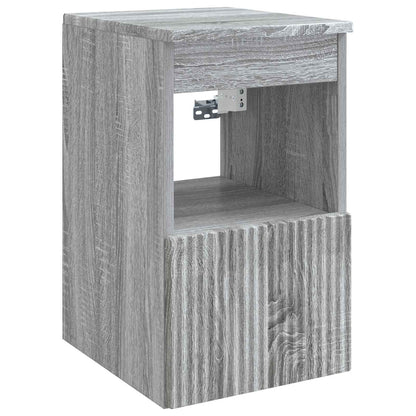Set di mobili per il bagno 6 pz Sonoma grigio | homemem39