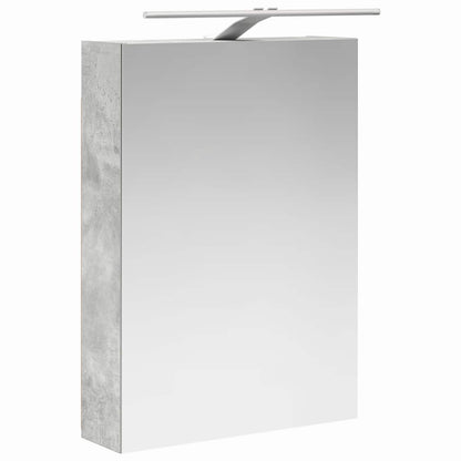 Set di Armadi da Bagno 5 pz Grigio Cemento Legno ingegnerizzato | homemem39