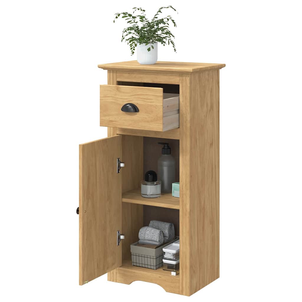 Mobile da Bagno con cassetto BODO Marrone miele 44 x 30 x 90 cm | homemem39