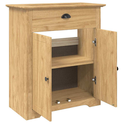 Mobile da Bagno con porta BODO Marrone miele 70 x 35 x 80 cm | homemem39