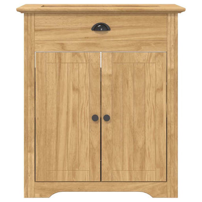 Mobile da Bagno con porta BODO Marrone miele 70 x 35 x 80 cm | homemem39